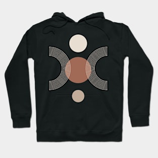 Abstract unique geometrical art design Hoodie